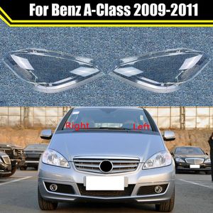 Авто головные светильники для Benz A-class 2009 2010 2011, крышка автомобильной фары, абажур для фары, стеклянный чехол для линз