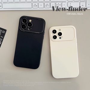 DIY Plain Protective Telefen Case na iPhone 15 14 11 13 12 11 Pro Max Back Miękki PC Cover Para Case Black White 200pcs