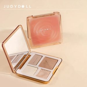 Blush 9G Judydoll twarz Współczynnik makijażu paleta twarz trwałe świetliste kontur połyskujące matowe proszek 3D nos kosmetyków hurtowa 231218