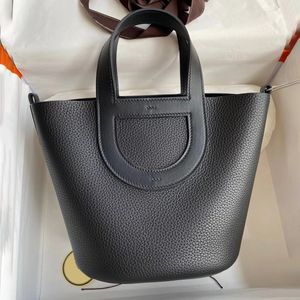 Spegel kvalitet designer tygväska lyxiga handväska korsbaskorg axel väska kvinnor mode hink väskor man butik koppling resa cleo satchel pochette brown väska ny