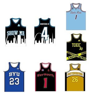 Kids Youth Custom Basketball Jersey Mens 90S 힙합 인쇄 그래픽 스크립트 승화 스포츠 팀 유니폼 템플릿 여성