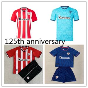 Bilbao 125 Heritage Soccer Jerseys 23 24 Athletic Aduriz Guruzeta Williams Muniain Paredes Berenguer Ander Herrera Simon O.