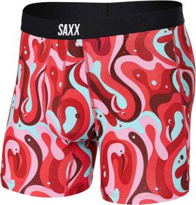 Saxx Men's Underwear -Vibe Super Soft Flat Corner Dounderwearがポケットサポートに組み込まれている - 男性の下着