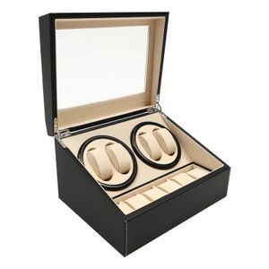 Watch Boxes Cases High Quality Winder Automatic Display Box Luxury Storage 231216