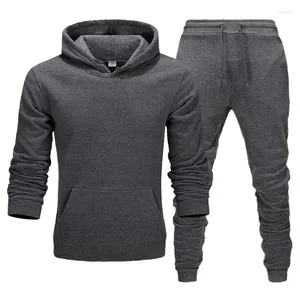 Herren-Tracksuits 2023 Herbstsets 2-teilige Hoodies Running Hosen Sportanzüge Gelegenheitsmänner/Frauen Sweatshirts Tracksuit Marke Sportswear