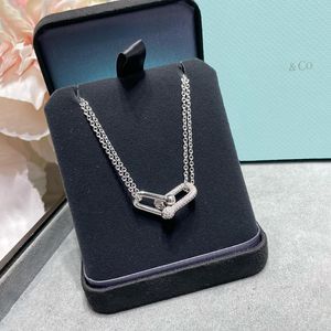 Designer-Halskette, luxuriös, für Damen und Herren, bezaubernder Paarschmuck, sehr gute Valentinstags-, Weihnachts- und Geburtstagsgeschenke