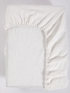 Sängkläder sätter grossist andningsbara boho neutral inredda sängmadrass 100% bomullsbarnsängark för standard crib madrass 231218