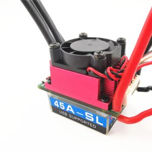 2S-3S Brushless Sensorless Waterproof 45A ESC / USB stöd för racing RC CAR / RC-modelltillbehör