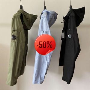 Jacket Hooded 30%off~Jackets Multi Pocket Spring lens decoration cotton material zipper thin cphoodies