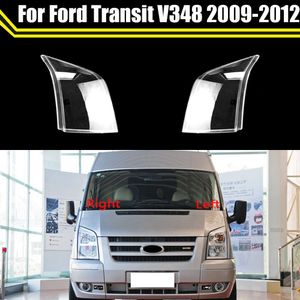 Ochrona samochodu Ochrony reflektorów szklane soczewki odcień Shell Auto przezroczyste światło obudowy dla Forda Transit v348 2009 2010 2012 2012