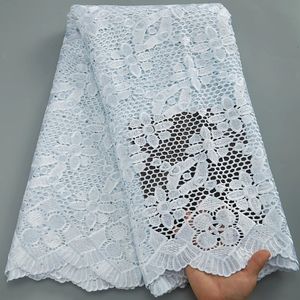 Tecido e costura cordão africano Duas cores Lace de guipure nigeriana com pedra para vestido DIY 2932A 231216