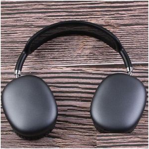 Headphones Earphones Ms B Max Wireless Bluetooth Computer Gaming Headset For Cellphone Drop Delivery Electronics Dh45U