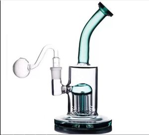 TORO Glass Bong Hookahs Small Glass Dab Rigs Thick Water Bongs Smoking Pipes Heady Oil Rig With 14mm banger