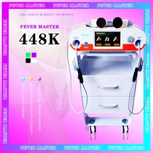 Massagesalong Anti-aging Anti-Wrinkle Portable Master Fever Face Face Lyfting Body Slimming Fat Loss 448K RF Machine For Trötthet Ta bort