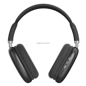 Hörlurar hörlurar P9 Bluetooth Protocol 5.0 Trådlös headsethals med en håldroppe leveranselektronik DHTC3