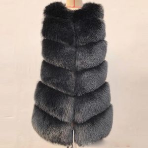 Futra kobiet faux fur hjqjljls zima kamizelka faux futro kamizelka gilet żeńska puszysta faux fur płaszcz z płaszczem rozmyty płaszcz elegancki odzież wierzchnia 231216