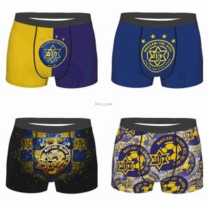 Underpants Maccabi Tel Aviv Men's Underwear Boxer Brief Moisture-Wicking Underwear Stretch Comfort BriefsL231218