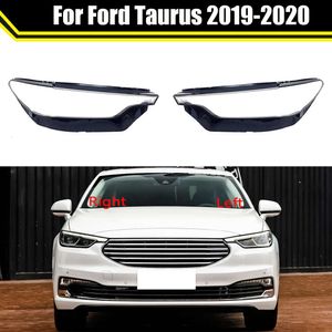 Auto Cage Reflektor Caps for Ford Taurus 2019 2020 przednie reflektor reflektor soczewki Lambada Lampa Lampa Lampa światła Szklana Skorupa