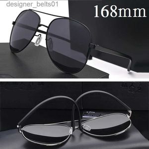 Sunglasses Vazrobe Huge Oversized Sunglasses Men Polarized 168mm Sun Glasses for Man Mirrored Driving Polaroid Extra Large Wide FaceL231218