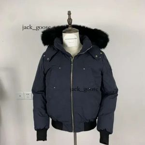 Faca knuckles espanador designer homens inverno para baixo canadá jaqueta casacos à prova de vento casaco impermeável puffer grosso colla real pele de lobo 454