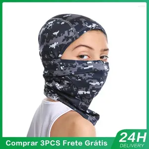 Bandanas protetor solar máscara respirabilidade tamanho do produto 40 26cm solo 1cm ciclismo suprimentos crianças seda fibra de poliéster