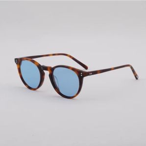 Gregory Peck Vintage homens mulheres ov 5183 15Color Lens ov5183 polarizados uv400 óculos de sol retro design marca óculos de sol com caixa de caso