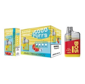 Sigarette USA E Getta 100% Rum Bar 15000 퍼프 e 담배 650mAh 22ml 미리 채워진 장치 vapes 일회용 퍼프 13 플라보 영어 영어