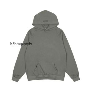 Essentialhoodies hoody mens kvinnor casual sport cool hoodies tryckt överdimensionerade hoodie mode hip hop street tröja reflekterande brev 798