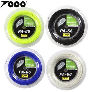 Tenis Raket Dizeleri 200m Topo PA66 Badminton String/Badminton Raket Dizesi 231216