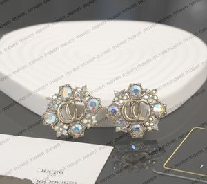 Kolczyki na stadium 14 -karatowe dla kobiet Diamentowe kolczyki Mężczyzn Studs Sweet Diamond Earring Man Dg Designer Kolczyki z oryginalnym pudełkiem