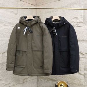 Parka in piumino da uomo 23 Nuovo 90 Piumino d'anatra bianco Abbigliamento da lavoro Cappotto da coppia di fascia alta Rush Cappotto caldo con cappuccio Giacca invernale di marca alla moda