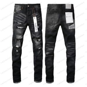 Designer Amirs Jeans da uomo Jeans viola High Street Hole Star Patch Uomo Donna Amirs Star Ricamo Pannello Pantaloni Stretch Pantaloni slim fit Pantaloni US TAGLIA 94