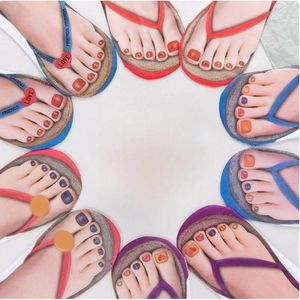 Women Socks Cute Flip Flop Funny HerringBone Sandals 3D Printed Nail Clip Slipper Shoe Pattern Högkvalitativ Kvinnor