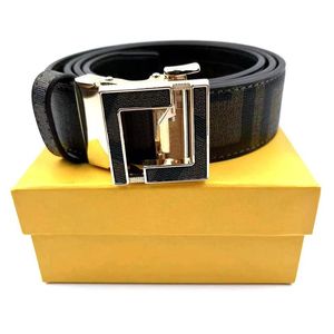 Cinture da uomo firmate Lettera fibbia automatica Cintura moda donna Cintura in vera pelle di alta qualità ceinture luxe Larghezza 3 5 cm Wi259S