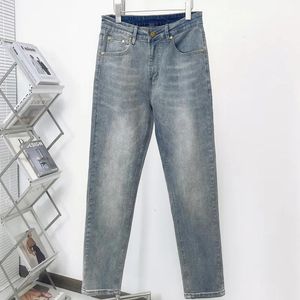 Dżinsy f dżinsy męskie projektant wysokiej jakości mody dżinsy dżinsy chłodne luksusowe projektanci dżinsowe spodni motocyklowy Blue Jean Slim Fit C.