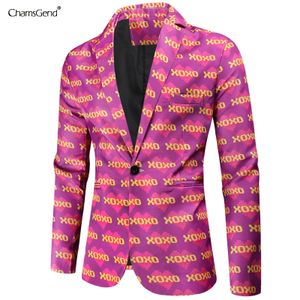 Jackets Men Valentine Blazer Adult Jacket Coat Christmas Costumes Suit Blazer Bachelor Party Suit Jacket Festival Celebrate M4XL