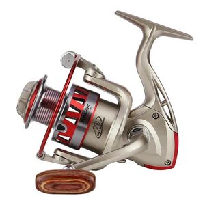 Reels baitcasting bobine bobina di pesca Yumoshi Metal Spinning Series Rocker sinistra / destra Intercambiabile 5.5: 1 10BB + 1 cuscinetto sfere