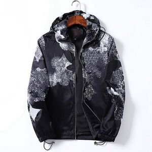 Mensjackor Mens Hoodie Designer Windbreaker Rainproof Jacket Tröja Tryck Män Skjorta Kvalitet Rund Lång bokstav Hylsa broderi Top Hoodie