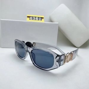 Luxury Rectangle Sunglasses for Women Fashion Brand Deisnger Full Frame UV400 Lens Summer Style Small Square sunglasses Top Quality 4361 Come With Case
