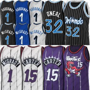 Kids Youth Vince Carter Tracy McGrady 15 1 Retro Classic Basketball Jersey Mens Shaquille Oneal Anfernee Hardaway Tracy McGrady ZXCV4