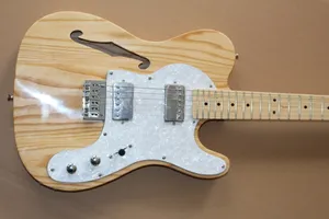 Klasyczna gitara elektryczna Ash F-Hole TL, Custom Shop Guitarra