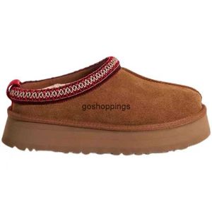 Chinelos Botas Mulheres Tazz Fur Slides Clássico Ultra Mini Plataforma Tasman Slip-on Les Petites Camurça Mistura de Lã Conforto Inverno Designer SDFDS