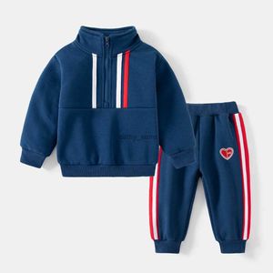 Pullover Girl Autumn Sports Clothes Costume Outfit Suit Kids Tracksuit Clothing Set Kids Boys Korean Sweater Tracks Teen Casual SportsL231215