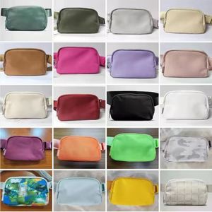 Luxurys designers midjelpacks lulul bälte midjepåsar utomhus totes sport bumbag bum bröst yoga väska handväska plånbok fanny pack mode nylon berömd kors kropp axel axel