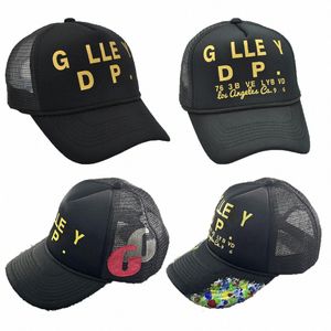 Designer Baseball Cap Womens Galleryes Dept Ball Caps Gp Graffiti Cap Gorras dla mężczyzn Casquette Luxe Outdoor Truck Driver Sunshade Hat Letters S86x#