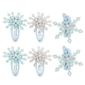 Bandane 6 pezzi Accessori per capelli per bambini Clip per bambina Versione coreana Strass carini Decorativi per bambini