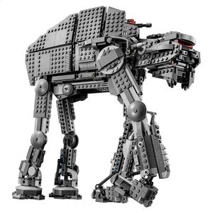 Andere Spielzeuge Spot Interstellar Series First Order Heavy Assault Walker Building Kompatibel 75189 Spielzeug Weihnachtsgeschenk 231218