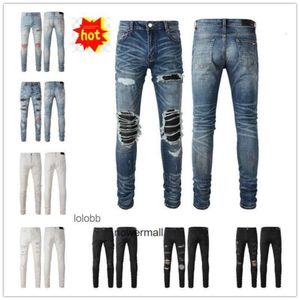 Holes New Luxury amari Biker amiiri 2024 amirl Arrivals Mens amirlies Designer Denim Jeans am Trousers Jean COOLGUY amis Pants Man imiri Clo VR6Z