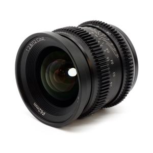 バッテリーSLRマジック12mm F2.8 APSC広角シネレンズシネマレンズプライムレンズMF / Sony Emountのマニュアルフォーカス、Fujifilm Xmount