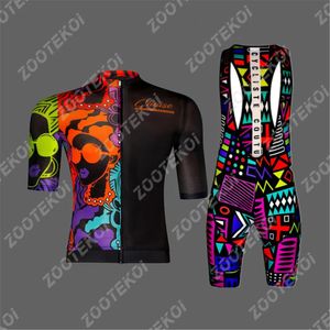 トップスサイクリングシャツTOPS CHAISE PRO TEAM JERSEY SET MENS CLOSTION短袖キットライディングユニフォームサマーロードバイクROPA CICLISMO H